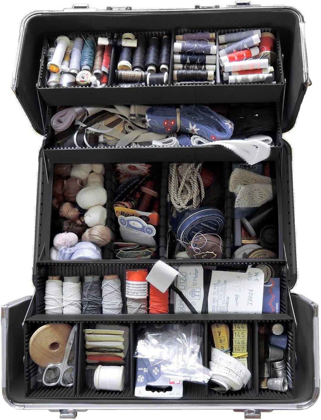 anndora Beauty Case Kosmetikkoffer - Stilvoller Schmuckkoffer, Schminkkoffer mit robustem Aluminiumr