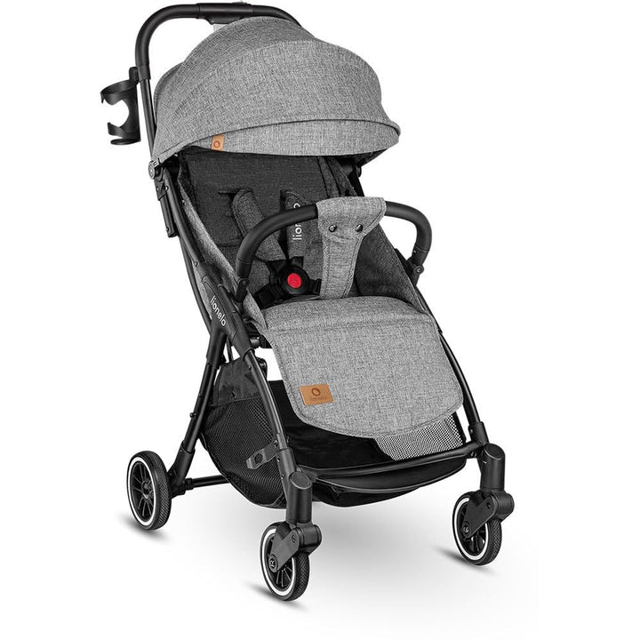 LIONELO Julie One Buggy Kinderwagen bis 22 kg, verstellbare Rückenlehne und Fussstütze, Moskitonetz,