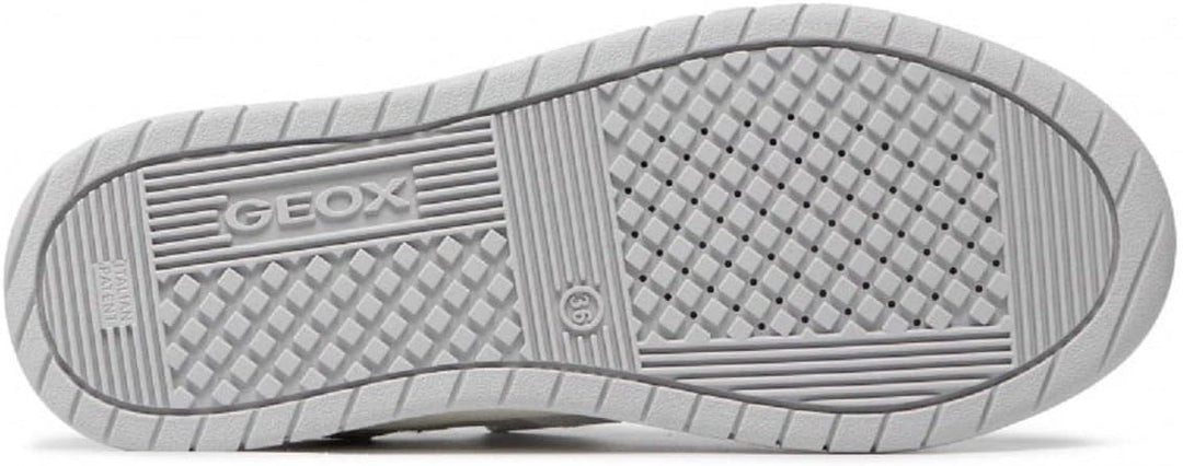 Geox Jungen J Perth Boy B Sneakers 28 EU White Lt Grey, 28 EU White Lt Grey