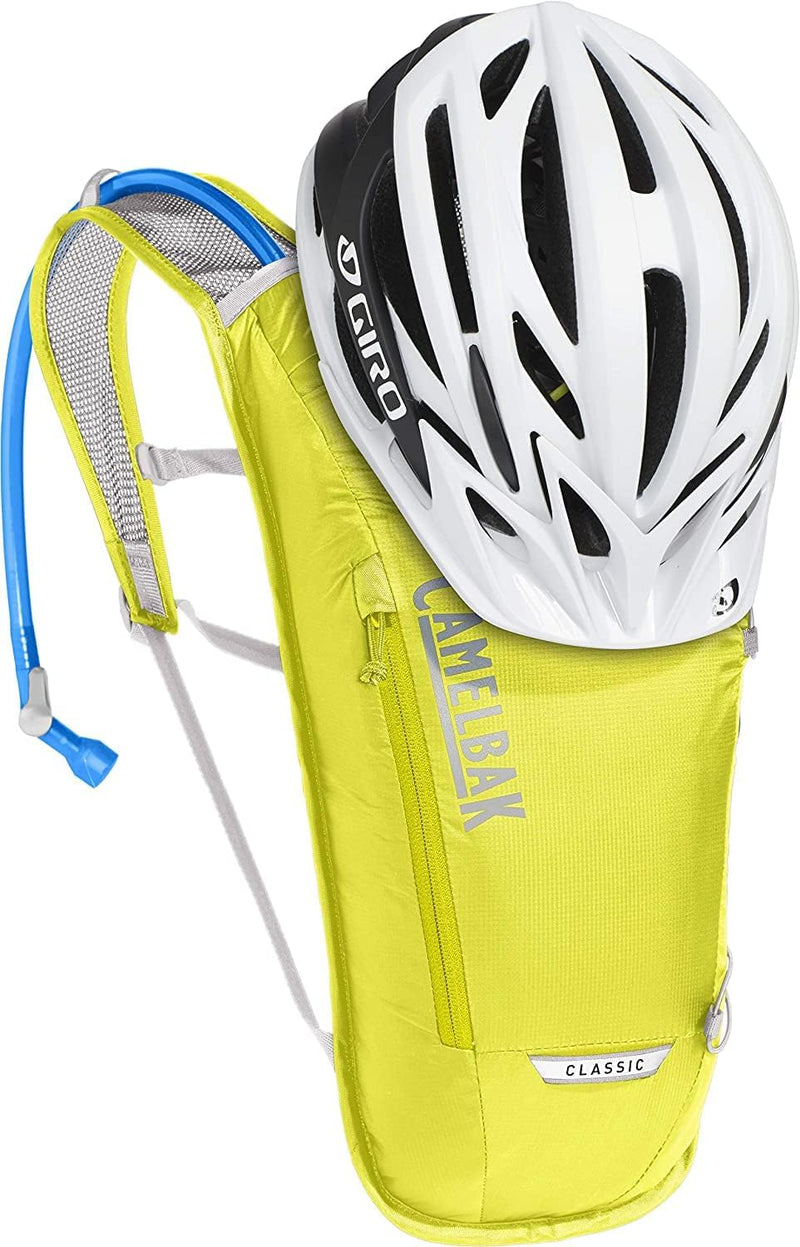 CAMELBAK Unisex – Erwachsene Classic Light Trinkrucksack 2 Liter Safety Yellow / Silver, 2 Liter Saf