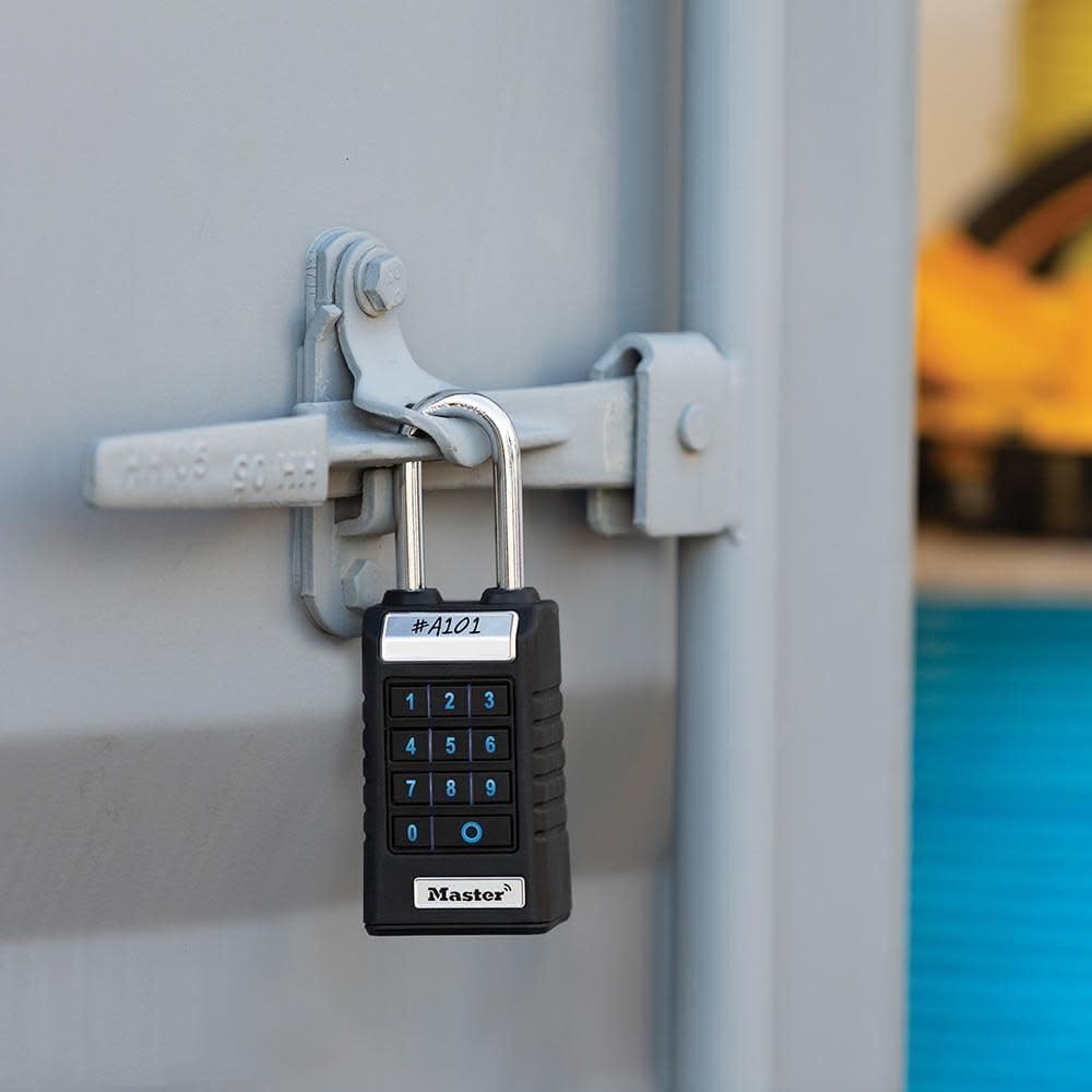 Master Lock 6400EURLJENT Bluetooth Vorhängeschloss für Unternehmen und Industrie [Bluetooth kompatib
