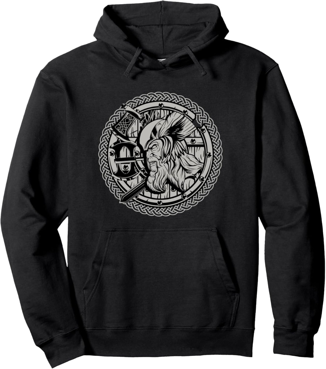 Wikinger Nordische Mythologie Krieger Geschenk - Walhalla Pullover Hoodie