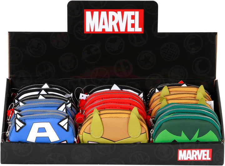 Marvel Sortiert Marvel-Chibi Pill Geldbörse Zähleranzeige, Mehrfarbig