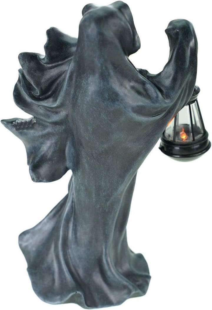 VOGLER Joh. Vogler GmbH Dekofigur Grim Reaper mit LED Laterne Figur 27 cm Tod Gothic Skulptur