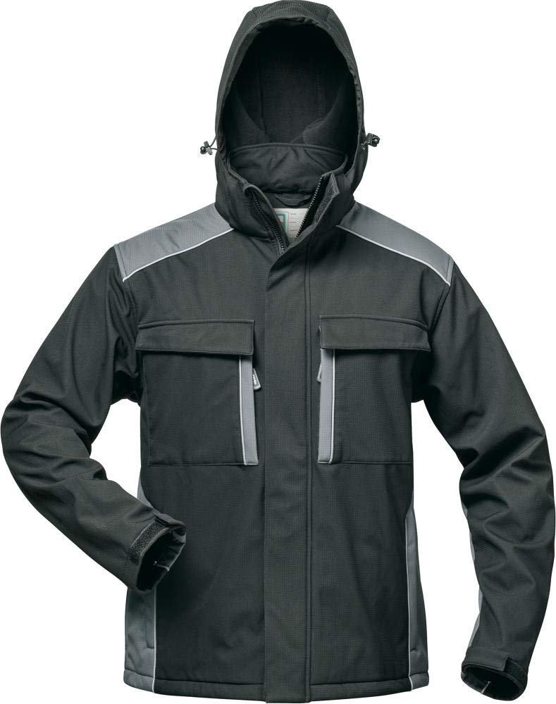 Elysee Softshell-Jacke "Posen" Grösse, 1 Stück, S, schwarz/grau, 19951-S, S