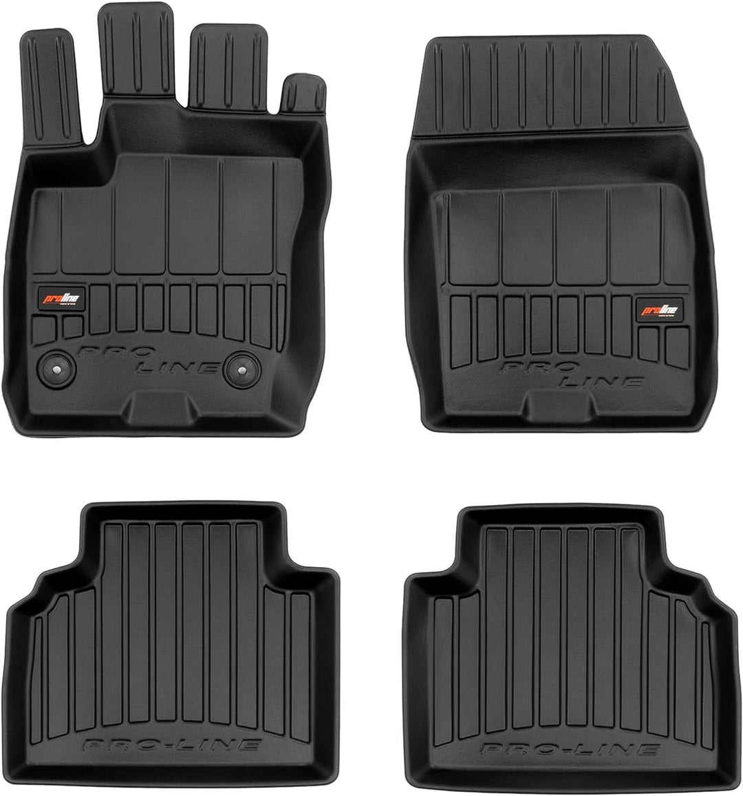 SMK Gummimatten auto fussmatten Satz für Ford Tourneo Courier ab 2014 Erleben Sie einen neuen Standa