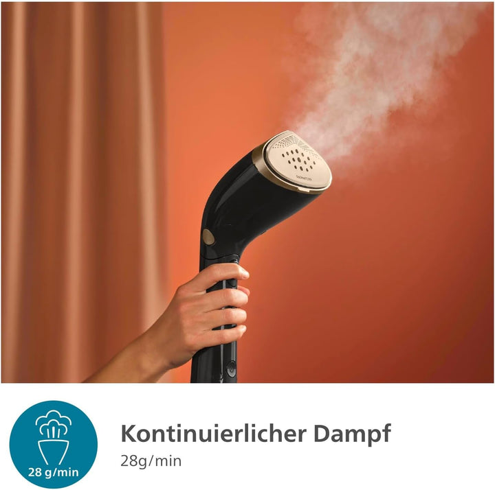 Philips Steamer 7000 Series - 1500W, 28 g/min Dampfleistung, zugespitzte Heizplatte aus Metall, 2 ab