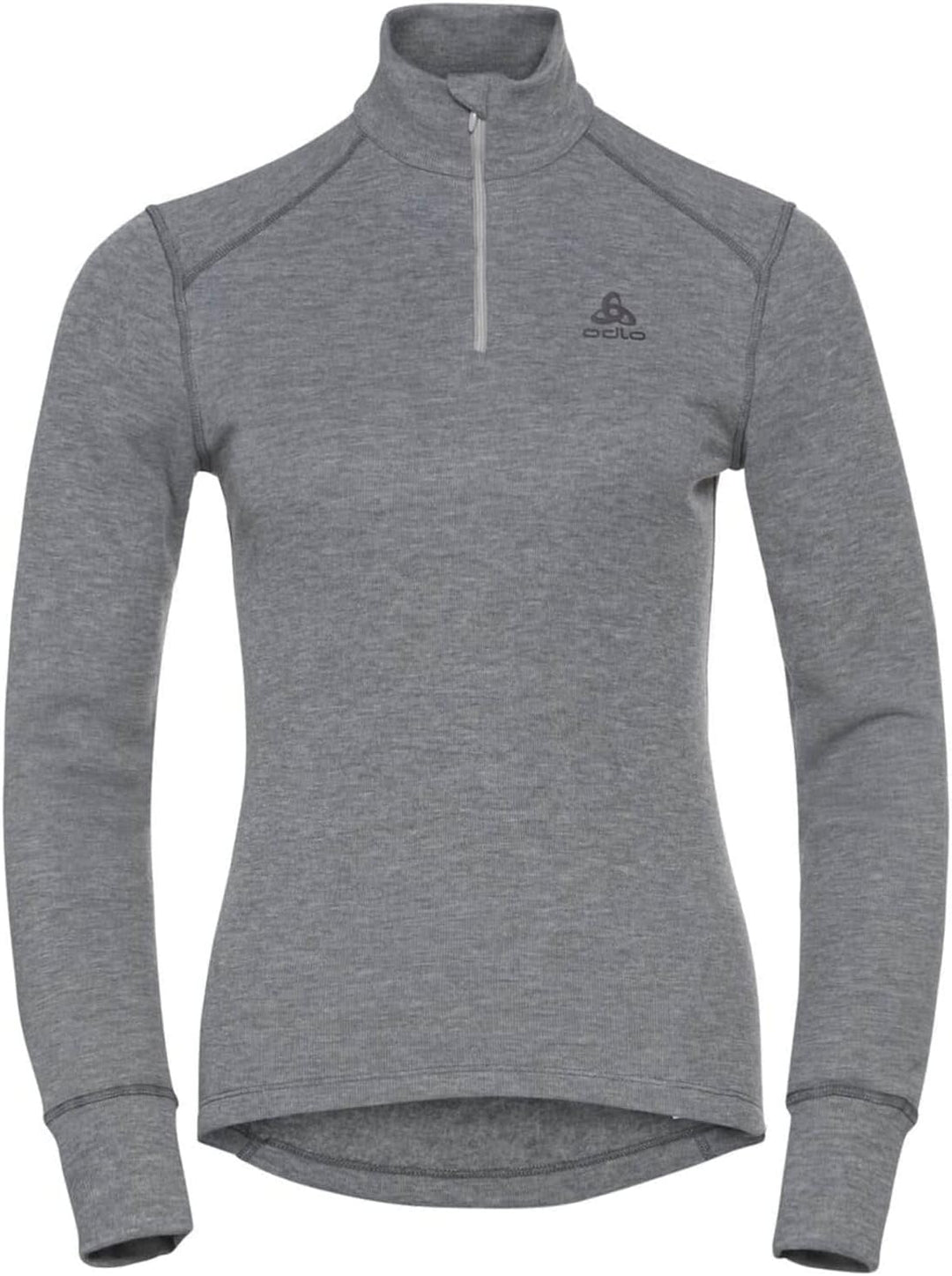 Odlo Thermounterwäsche Damen Active Warm I Langarm Thermoshirt I Warme Skiunterwäsche, Odlo Steel Gr