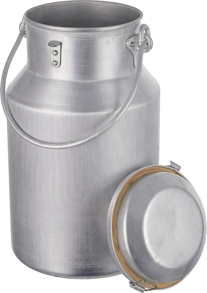 PARDINI Öl/Milch Kanister, Aluminium, Silber, 5 Liter