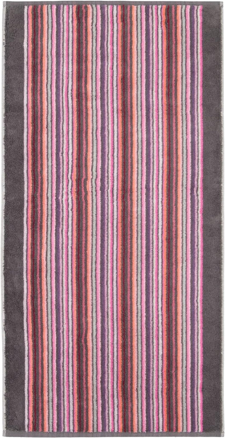 CAWÖ Home Handtücher Remake Streifen 2020 Beere-Multicolor - 17 Duschtuch 70x140 cm, Duschtuch 70x14