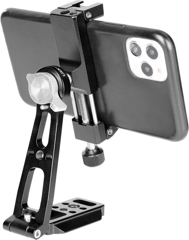 Vanguard VEO SPH Smartphone Holder W/Cold Shoe Mount, Schwarz, VEO SPH