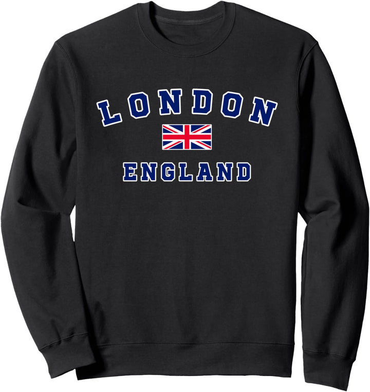 London England Grossbritannien Flagge UK für Herren Damen Sweatshirt