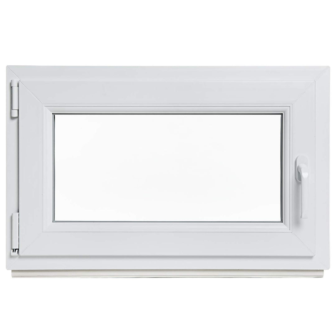 Kellerfenster - Kunststoff - Fenster - innen weiss/aussen weiss - BxH: 90 x 40 cm - 900 x 400 mm - D