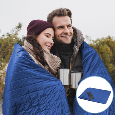 JAICOM Outdoor Decke, wasserdichte Schafwoll-Picknickdecke, 140 x 200 cm Warme Campingdecke - ideal