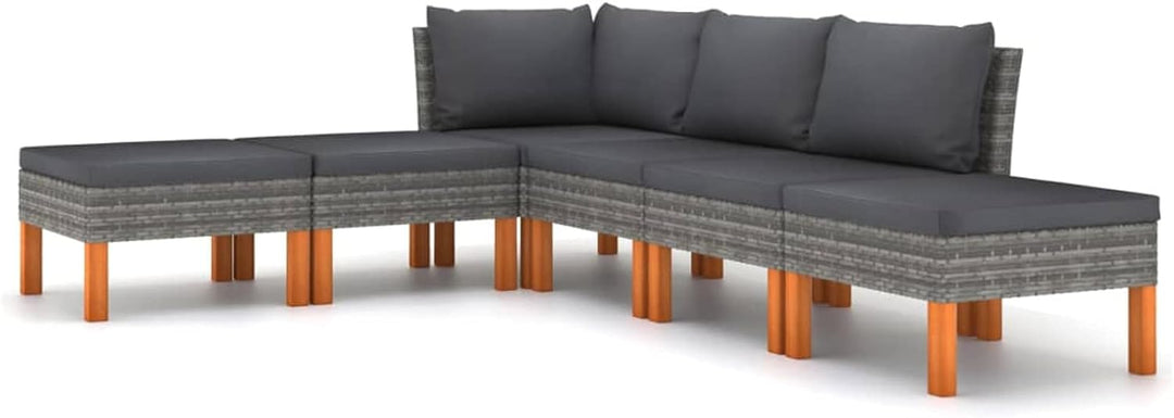 Festnight Lounge Gartenmöbel Set Loungemöbel Sofa Rattan Outdoor Gartenlounge Terrasse Gartensofa Te