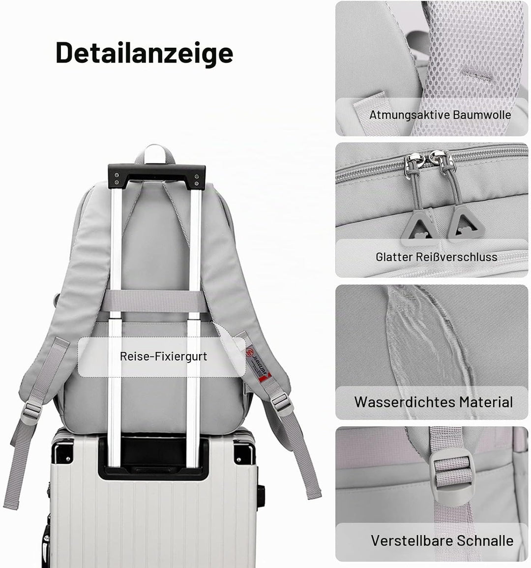 FANDARE Schulrucksack Schulrucksack Kinderrucksack Schultasche Jungen Mädchen Rucksack Schulranzen f