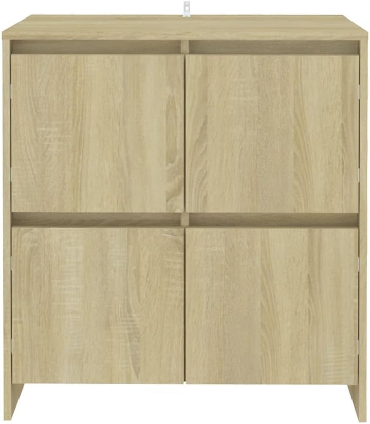 vidaXL Sideboard mit 4 Türen Kommode Anrichte Schrank Beistellschrank Mehrzweckschrank Standschrank