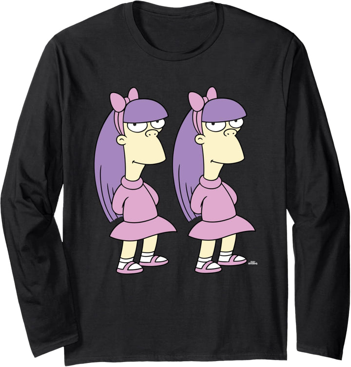 The Simpsons Sherri and Terri Twins Langarmshirt