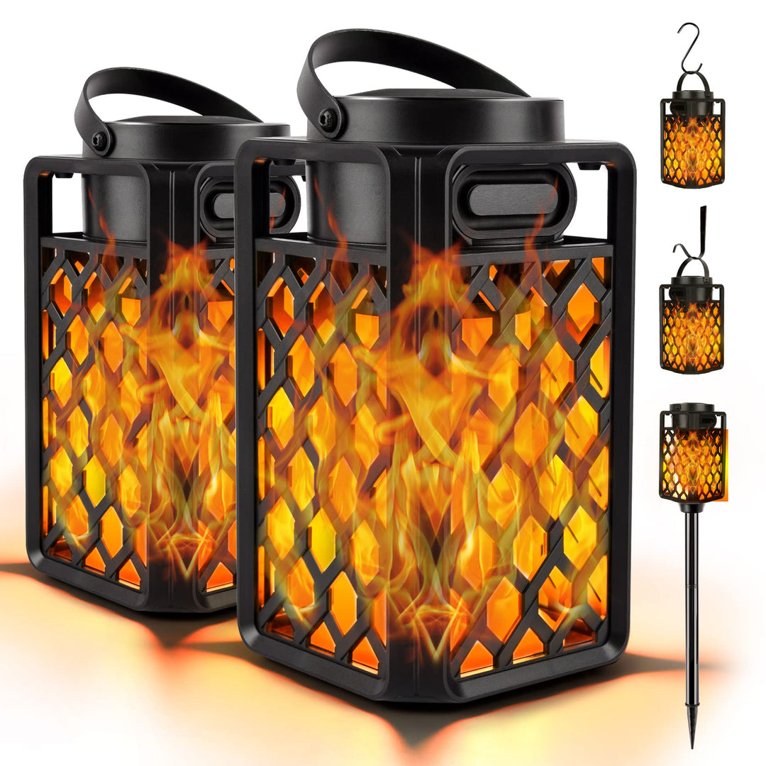 Outdoor Bluetooth Lautsprecher mit Flamme Atmosphäre, wasserdichter drahtloser Lautsprecher, Camping