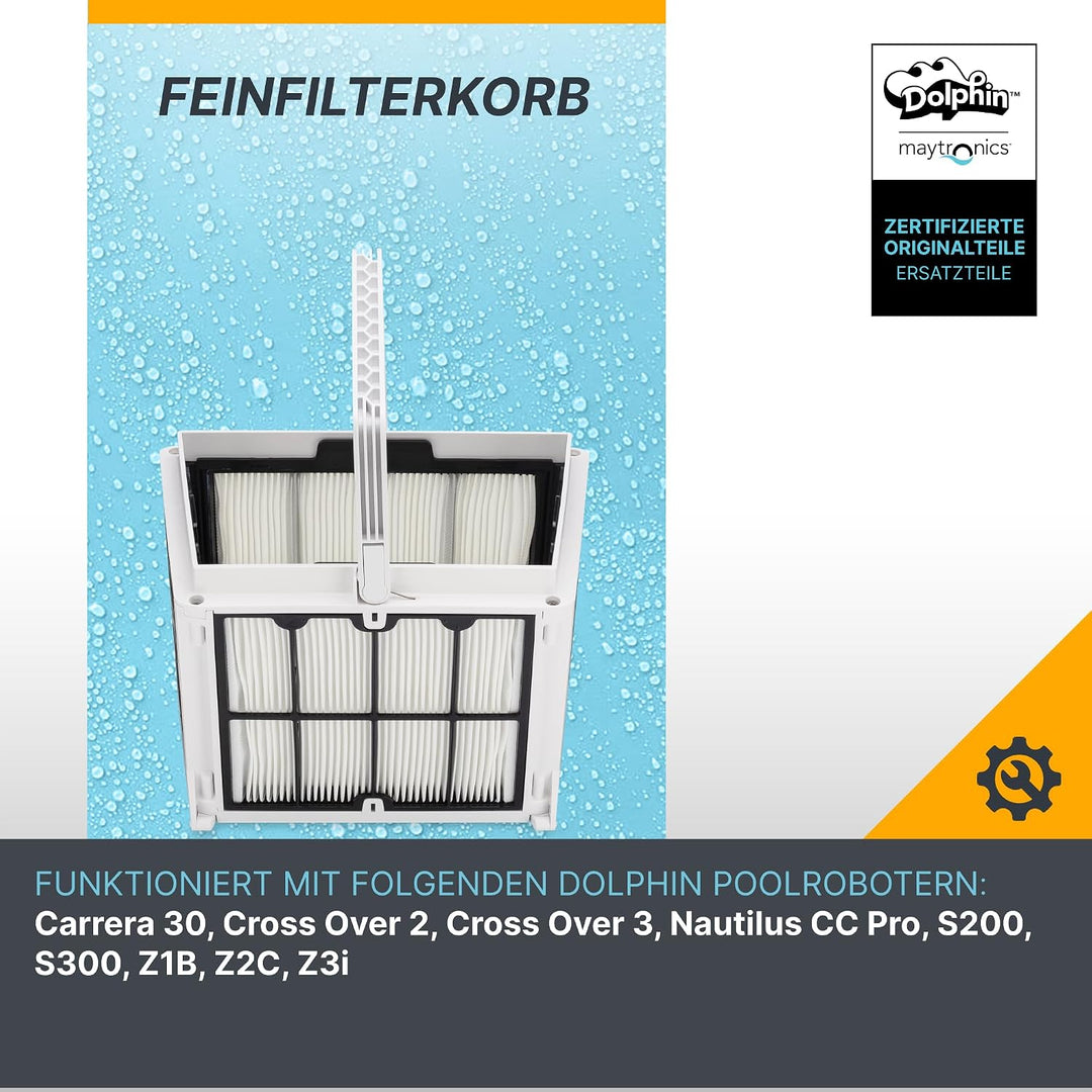 Dolphin Original-Ersatzteil - Feinfilterkorb - Teilenummer 9991458-R1