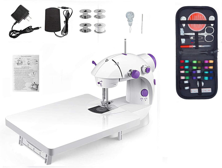 Easy Sewing Machine for Beginner Kid, Electric Portable Sewing Machine Lightweight, Small Household