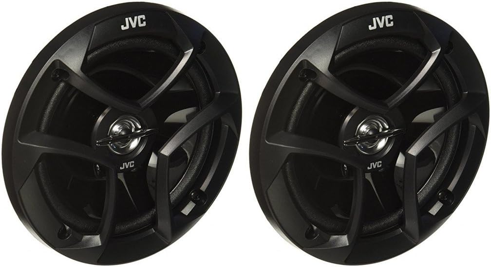 JVC CS-J620 Koaxial Lautsprecher (16 cm, 2-Wege) schwarz & CS-J420X 10 cm 2-Wege-Koaxial-Lautspreche