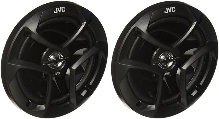 JVC CS-J620 Koaxial Lautsprecher (16 cm, 2-Wege) schwarz & CS-J420X 10 cm 2-Wege-Koaxial-Lautspreche