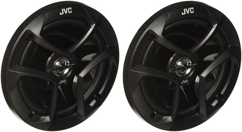 JVC CS-J620 Koaxial Lautsprecher (16 cm, 2-Wege) schwarz & CS-J420X 10 cm 2-Wege-Koaxial-Lautspreche