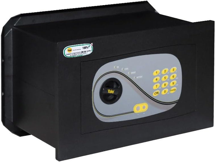 YALE Serie 326 Zertifizierter Safe Digitaler Wandtresor, Schwarz