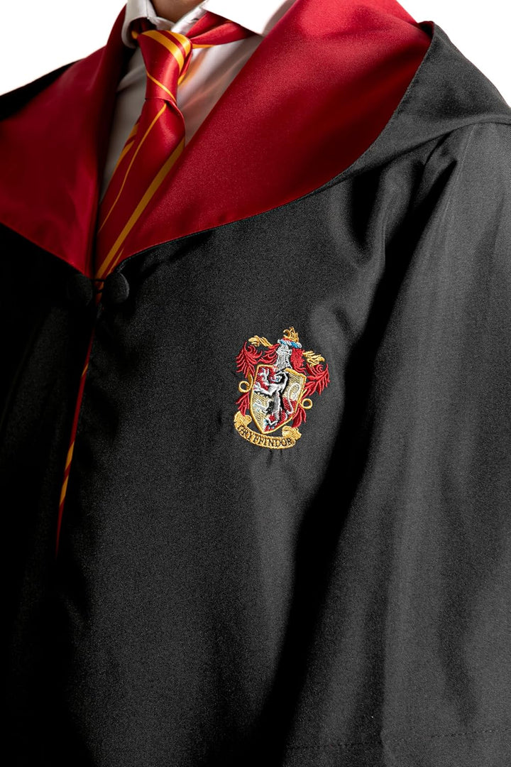 Ciao- Cloak Cape Tunic Deluxe official Harry Potter Wizarding World (One size adult) with embroidere
