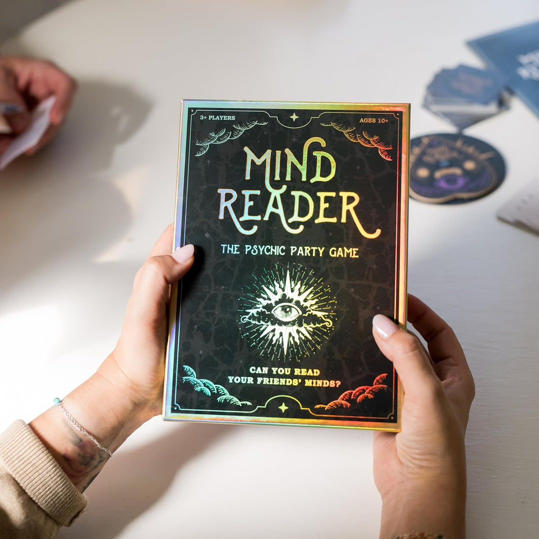 DYCE Mind Reader – Can You Read Your Friends' Minds? The Fun Psychic Mind Meld Family Party Game for