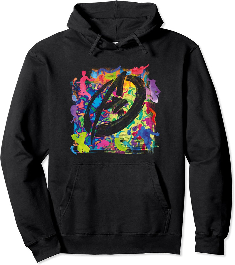 Marvel Avengers A Watercolor Super Heroes Pullover Hoodie