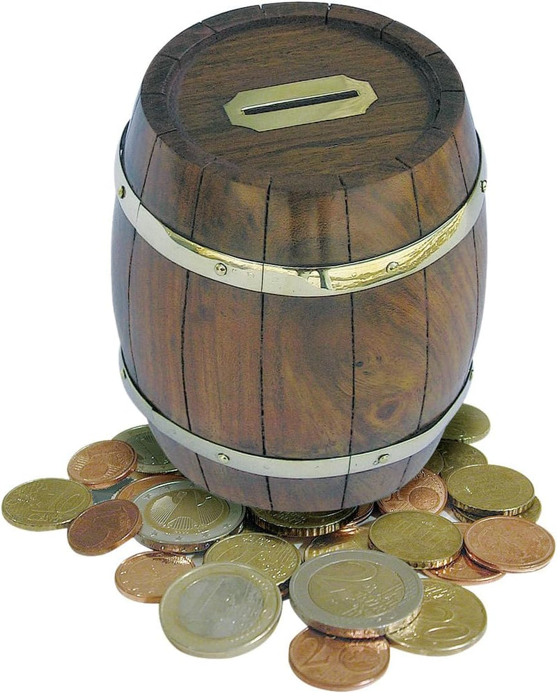 Spardose - Fass Sparbüchse Ø=10cm Sea-Club Maritime Dekoration
