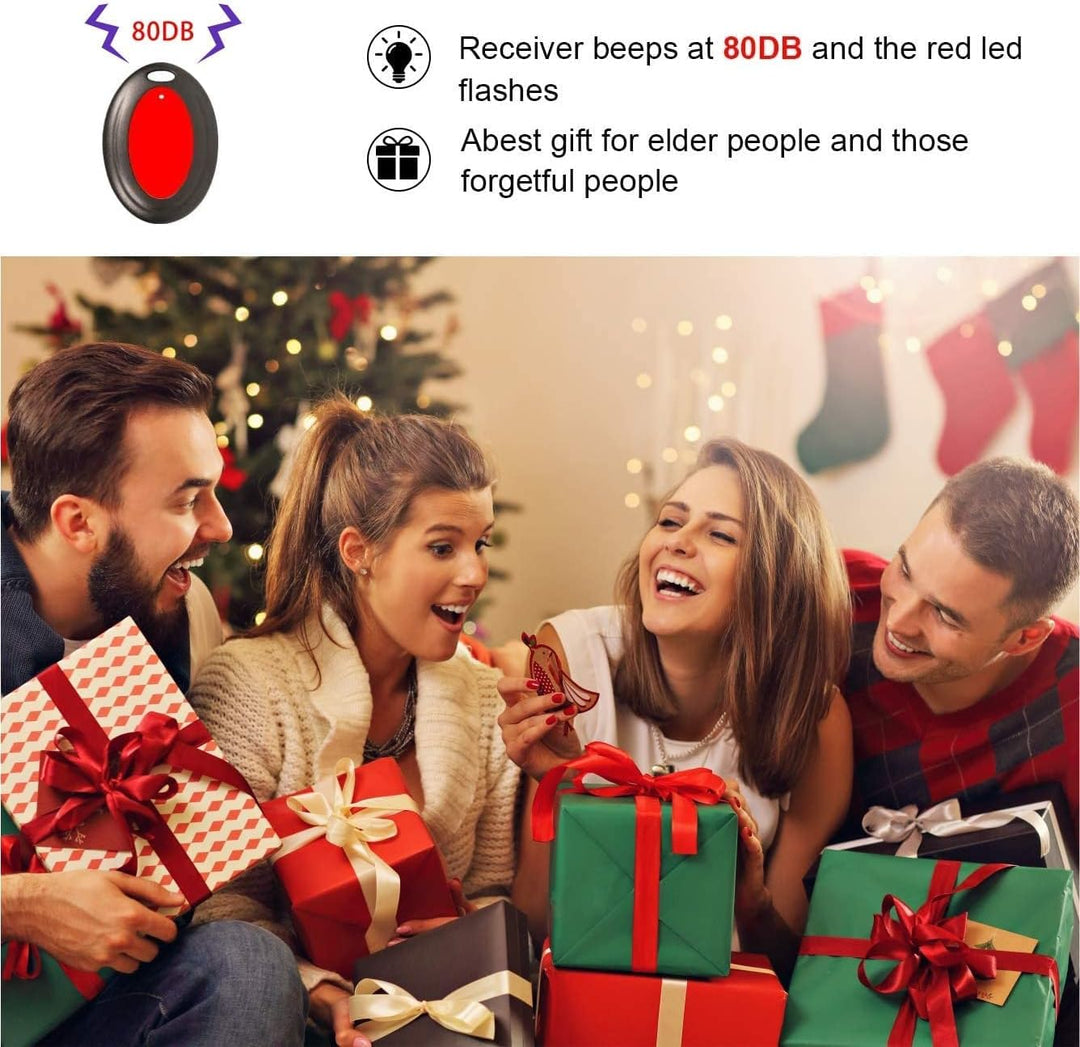 Schlüsselfinder Key Finder, Reyke Remote Finder Drahtloser RF-Gegenstandsfinder mit LED-Taschenlampe