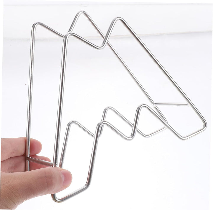 MAGICLULU Edelstahl Topfdeckelhalter für Küche mit Rostfreiem Multifunktionalem Design Platzsparend
