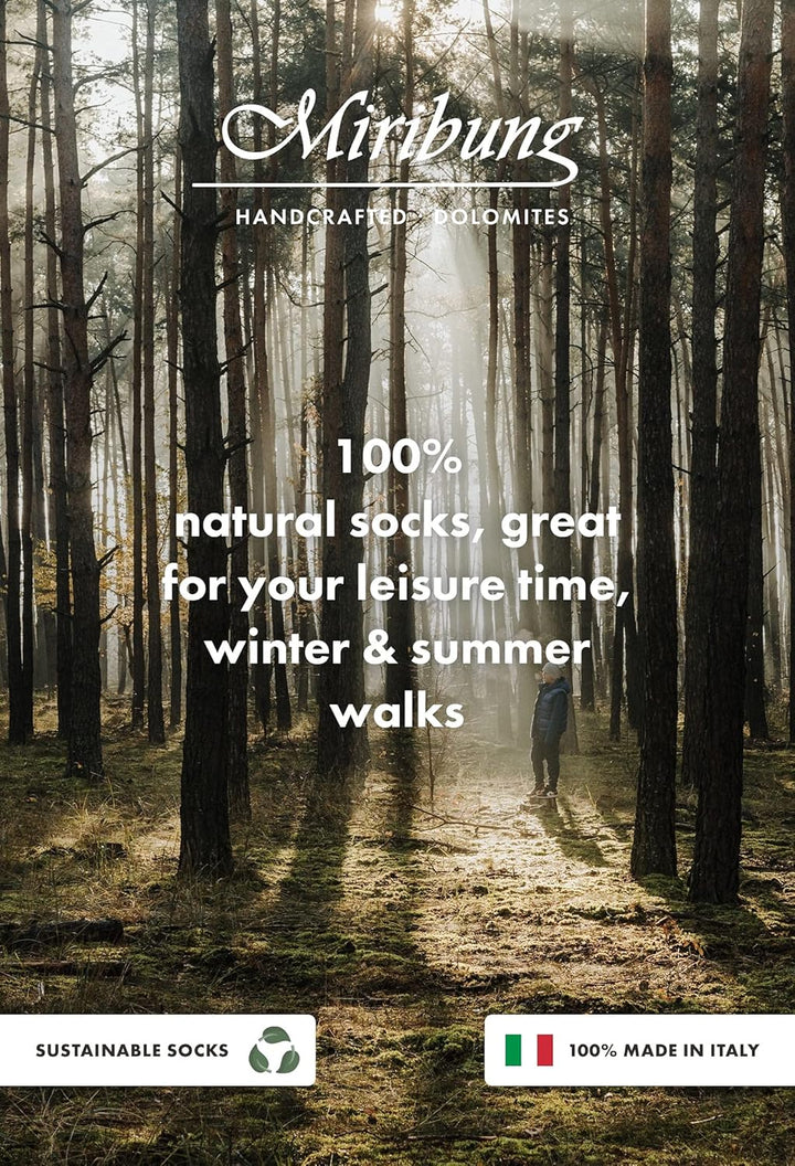 Miribung Wollsocken Wool aus 100% Wolle für EIN besonders Gefühl von Natürlichkeit und Komfort - war