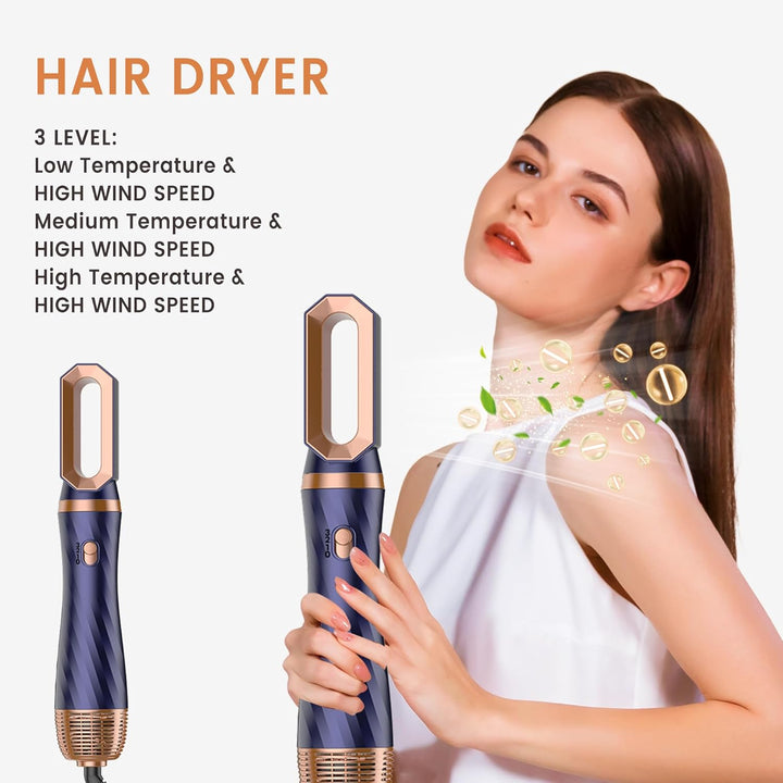 Haarstyler Hair Styler Set Air Styler set 6 In 1 Mit Rundbürstenföhn Warmluftbürste Thermal Brush Ai