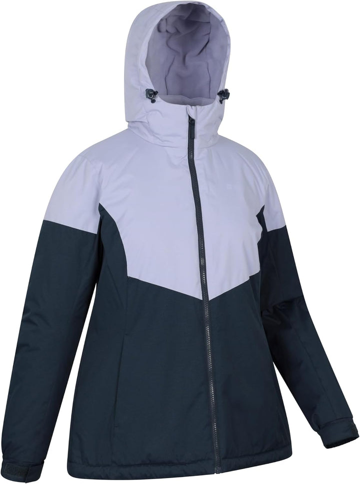 Mountain Warehouse Damenskijacke und -hosenset – Wattierte Isolierung, Schneefang, Reissverschlussta