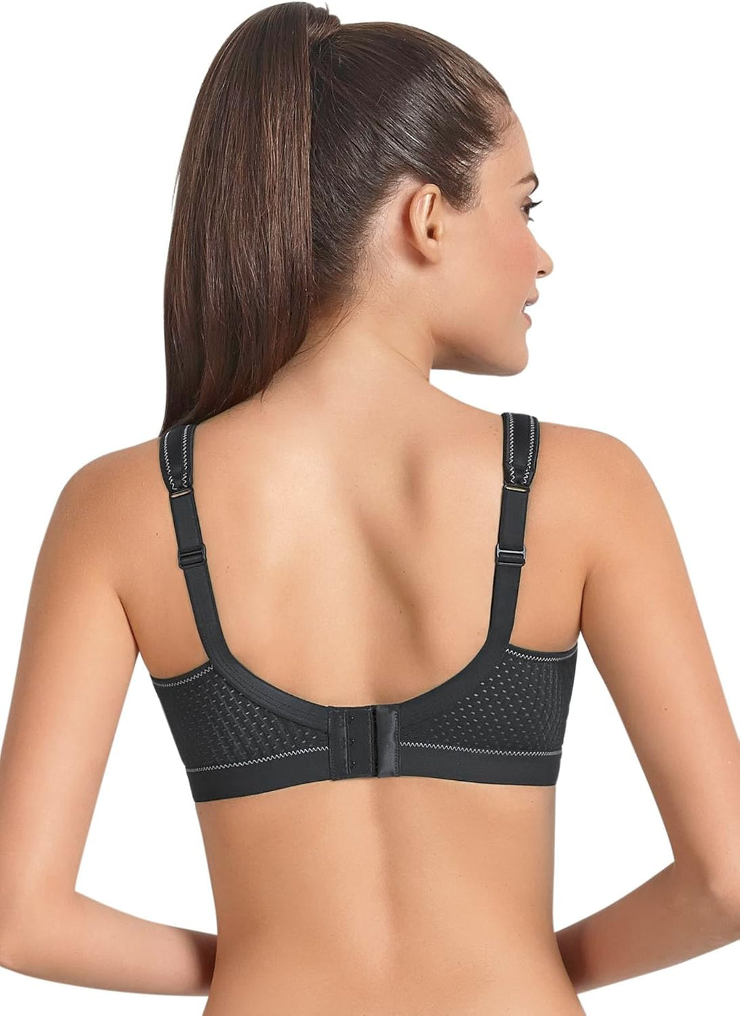 Anita Active Damen Momentum Sport-BH (1er Pack) 80D Schwarz, 80D Schwarz