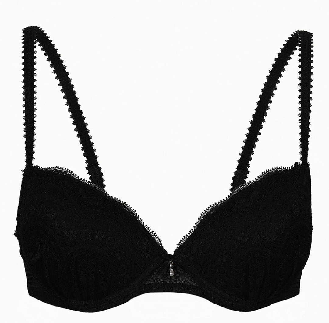 Lovable Damen Celebrity Reggiseno Push-Up Con Ferretto e Imbottitura (Herstellergrösse: 36 B) Schwar