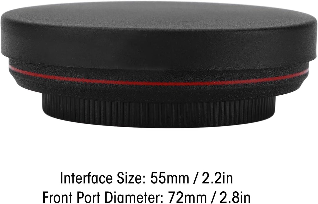 Zunate Weitwinkel-Objektivfilter, 55 Mm 0,45X Ultra Slim Weitwinkel-Objektivfilter, für Durchmesser