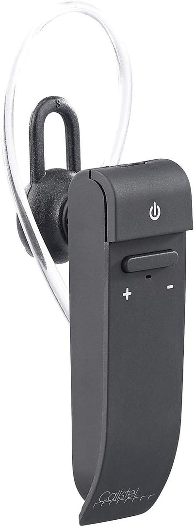 Callstel Sprachübersetzer: 2in1-Live-Übersetzer und In-Ear-Mono-Headset, kabellos, Bluetooth, App (T