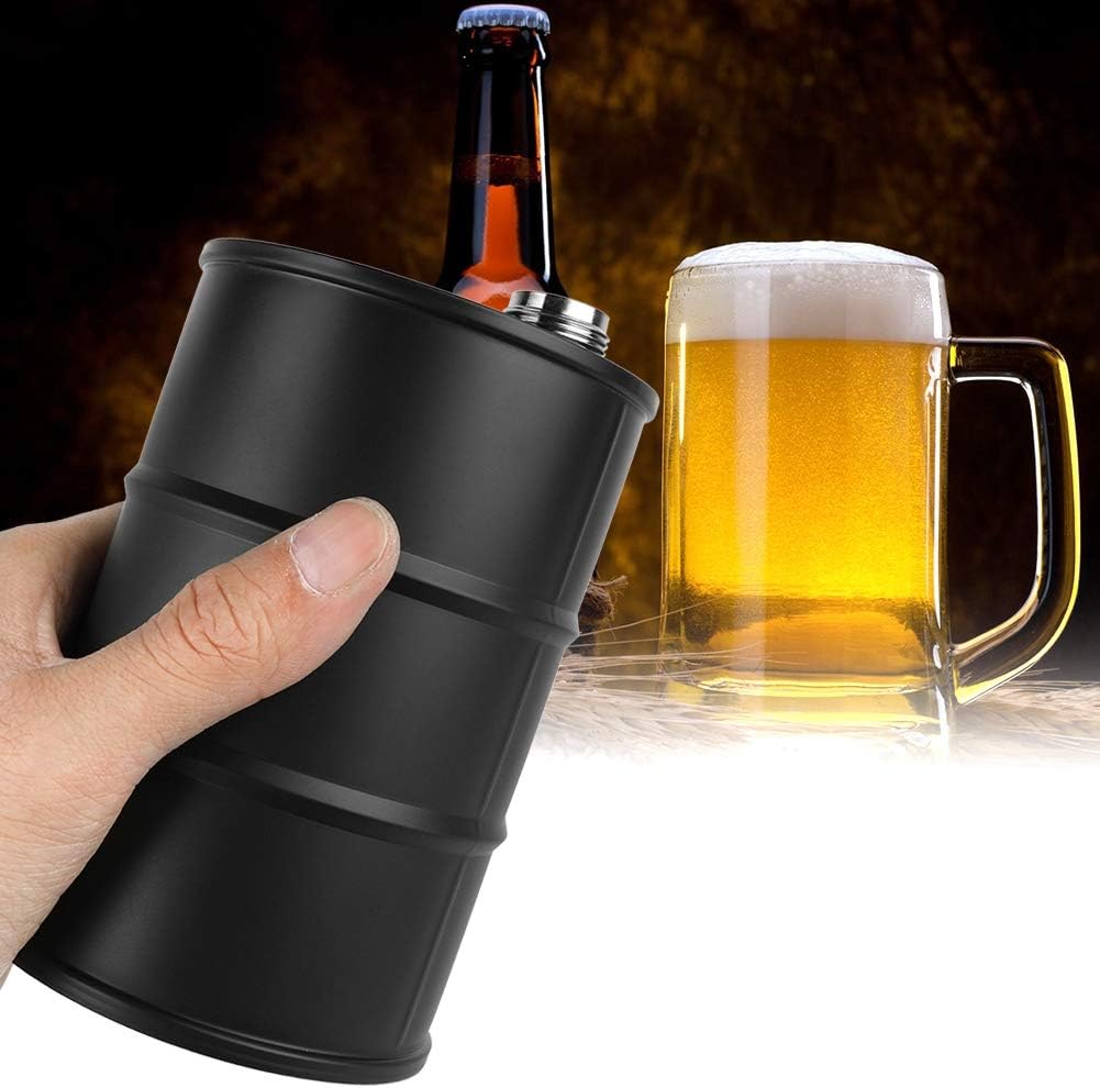 Bierdose Ölfass Flasche Wasserkocher Bierfass Weinschnaps Flachmann mit Verschlussdeckel Standardver