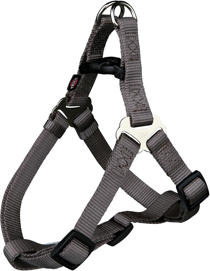 Trixie Premium-Hundegeschirr, mit einem Handgriff anzulegen taupe, taupe