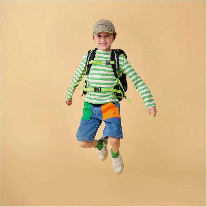 ergobag cubo Set ergonomischer Schulranzen, Vorgänger-Kollektion, klassisch 5-teilig 1. Klasse Grund