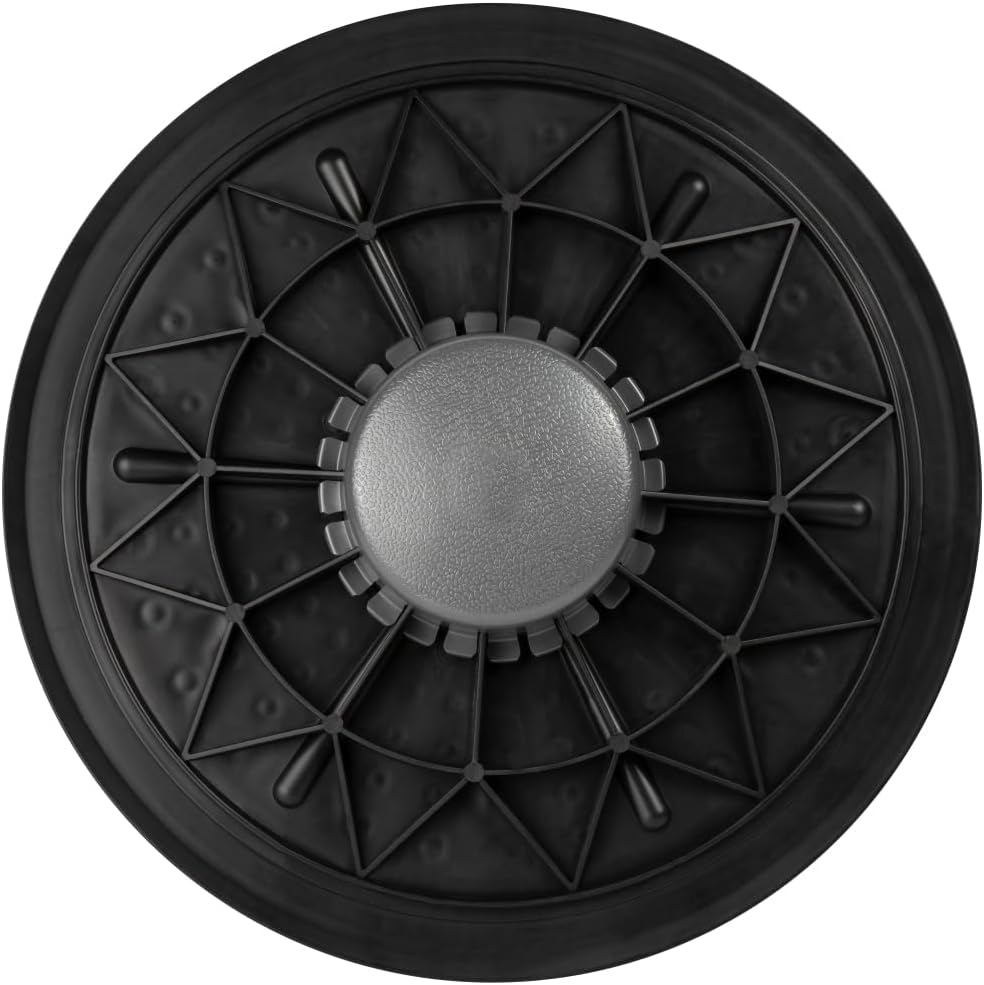 VirtuFit Verstellbares Balance Board - Balancetrainer - Schwarz - Wackelboard - Wackelbrett
