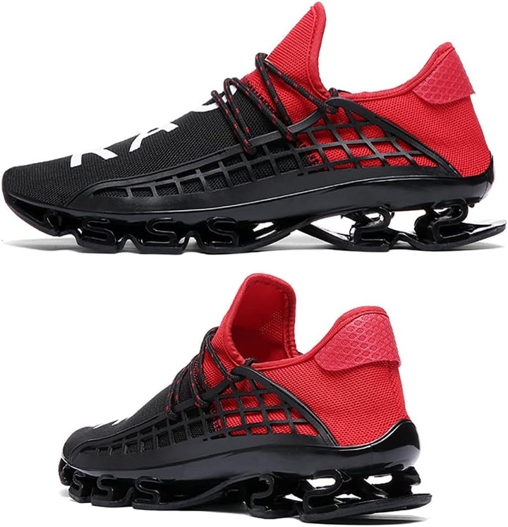 FUSHITON Sportschuhe Herren Laufschuhe Damen Turnschuhe Freizeitschuhe Atmungsaktiv Sneakers Mode St