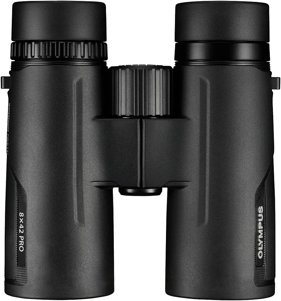 Olympus 8x42 PRO Fernglas, hell, kontrastreich, robust, wasserdicht, beschlagfrei, schlankes, schlic