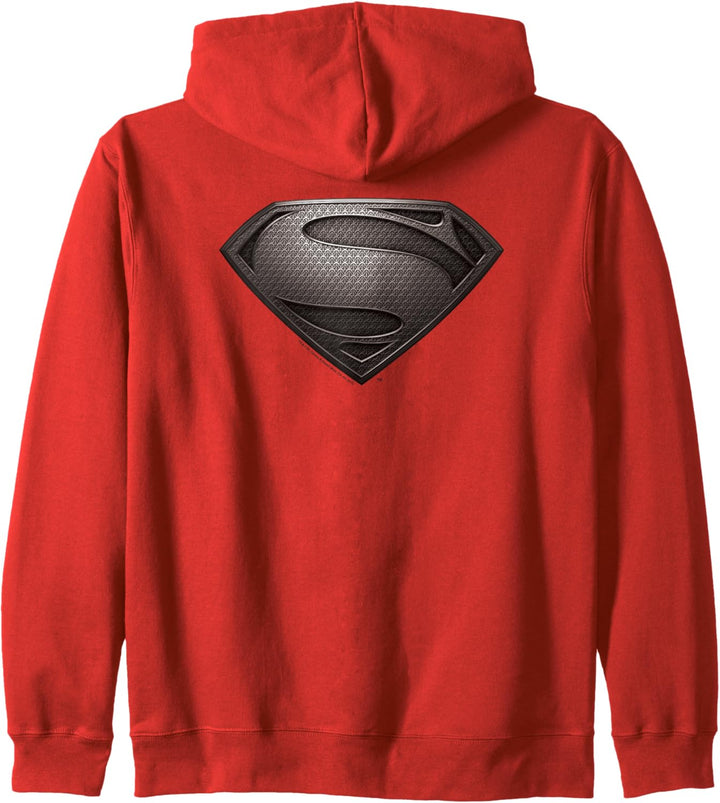Man of Steel Desaturated Gray Kapuzenjacke