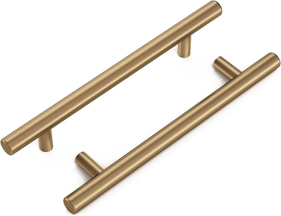 Goldenwarm 15 Stück Möbelgriffe Champagner Gold Schrankgriffe Vintage Küchengriffe 160mm Gold Griffe